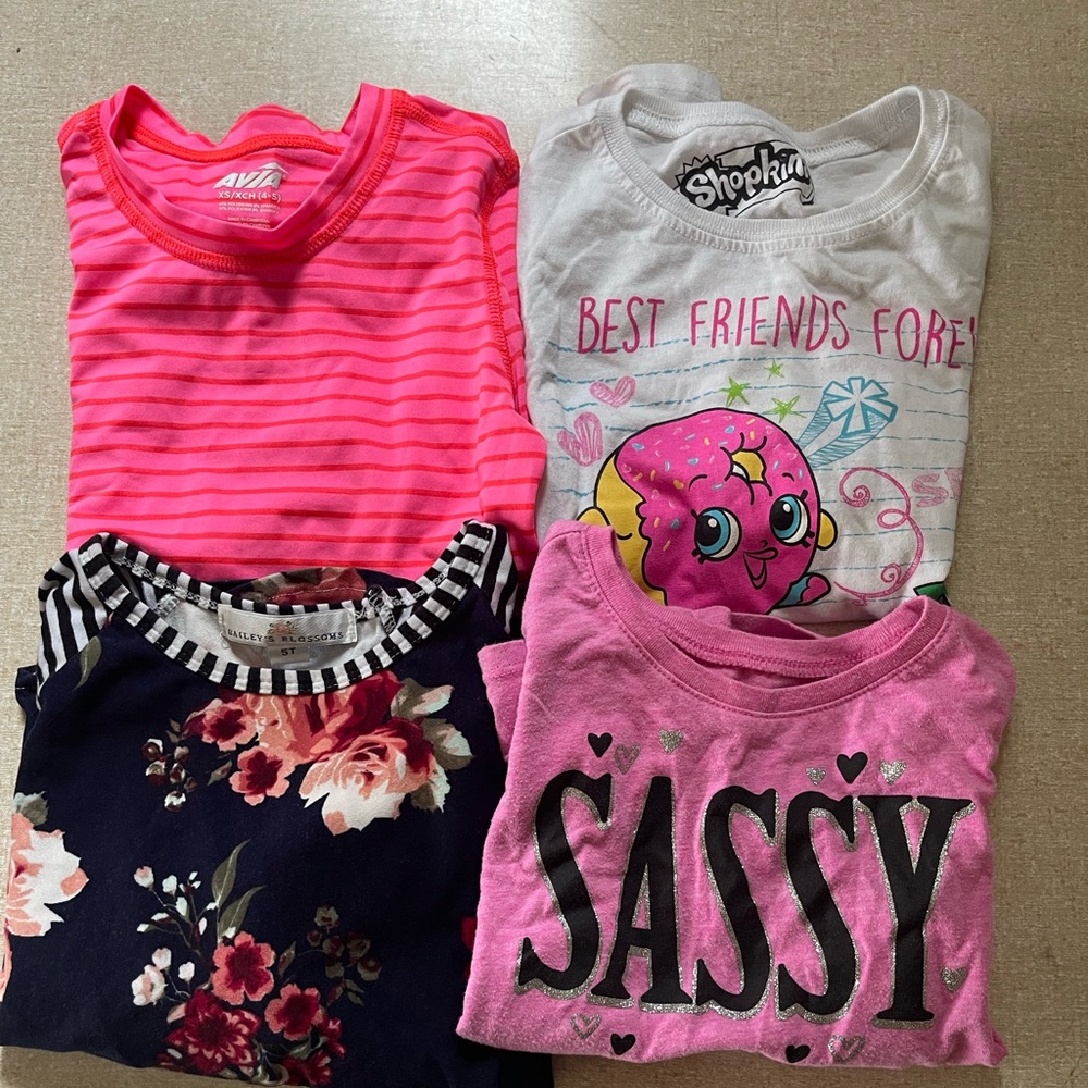 Girls shirt lot